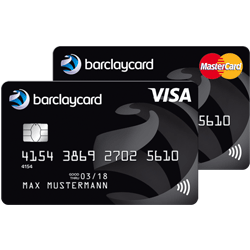 VISA und Mastercard von Barclaycard in schwaz